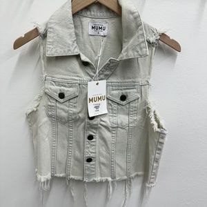 Mumu Denim Vest